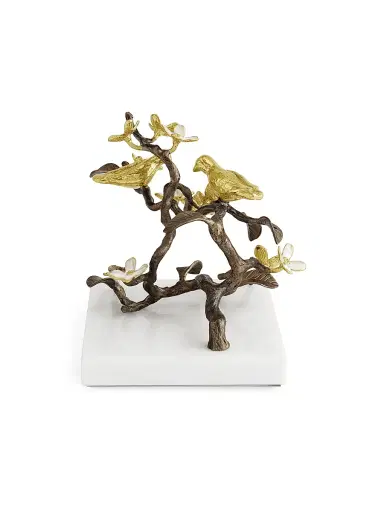 Michael Aram Lovebirds Brass & Marble Decorative Object | Thumbnail 3 Michael Aram Lovebirds Brass & Marble Decorative Object | Thumbnail 3