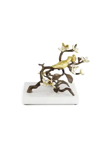 Michael Aram Lovebirds Brass & Marble Decorative Object | Thumbnail 4 Michael Aram Lovebirds Brass & Marble Decorative Object | Thumbnail 4