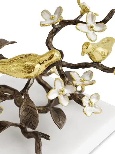 Michael Aram Lovebirds Brass & Marble Decorative Object | Thumbnail 6 Michael Aram Lovebirds Brass & Marble Decorative Object | Thumbnail 6