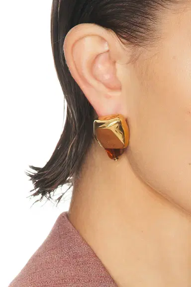 Bottega Veneta Sculptural Earrings | Thumbnail 2 Bottega Veneta Sculptural Earrings | Thumbnail 2