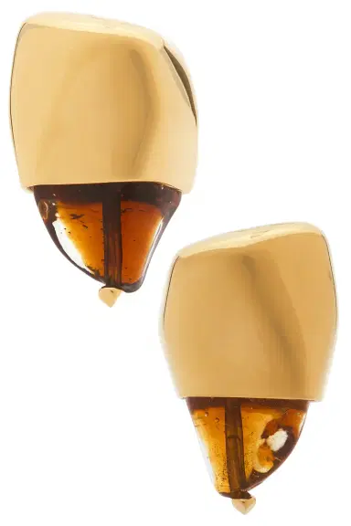 Bottega Veneta Sculptural Earrings | Thumbnail 1 Bottega Veneta Sculptural Earrings | Thumbnail 1