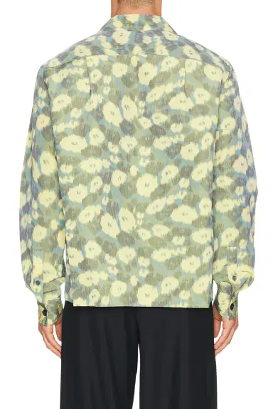 Marni Floral Double Pocket Button Down Shirt | Thumbnail 2 Marni Floral Double Pocket Button Down Shirt | Thumbnail 2