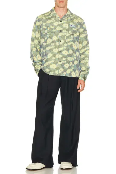 Marni Floral Double Pocket Button Down Shirt | Thumbnail 3 Marni Floral Double Pocket Button Down Shirt | Thumbnail 3