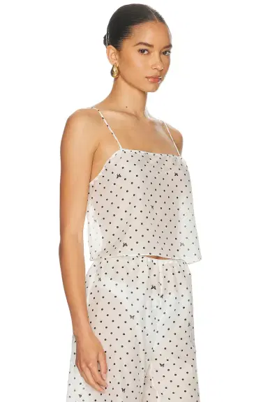 Kiki de Montparnasse Kiki Point Crop Top | Thumbnail 2 Kiki de Montparnasse Kiki Point Crop Top | Thumbnail 2