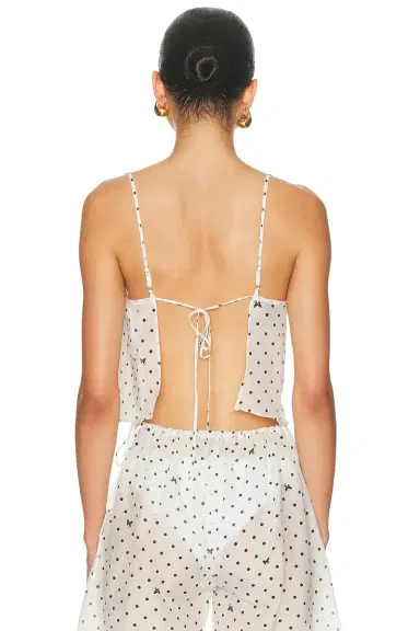 Kiki de Montparnasse Kiki Point Crop Top | Thumbnail 3 Kiki de Montparnasse Kiki Point Crop Top | Thumbnail 3