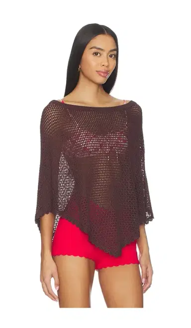 MORE TO COME Daleyza Poncho Top | Thumbnail 2 MORE TO COME Daleyza Poncho Top | Thumbnail 2