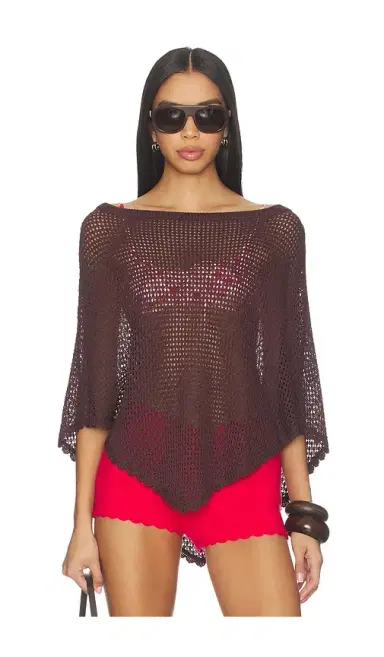 MORE TO COME Daleyza Poncho Top | Thumbnail 1 MORE TO COME Daleyza Poncho Top | Thumbnail 1