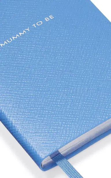 Smythson Mummy To Be Panama Leather Notebook | Thumbnail 2 Smythson Mummy To Be Panama Leather Notebook | Thumbnail 2