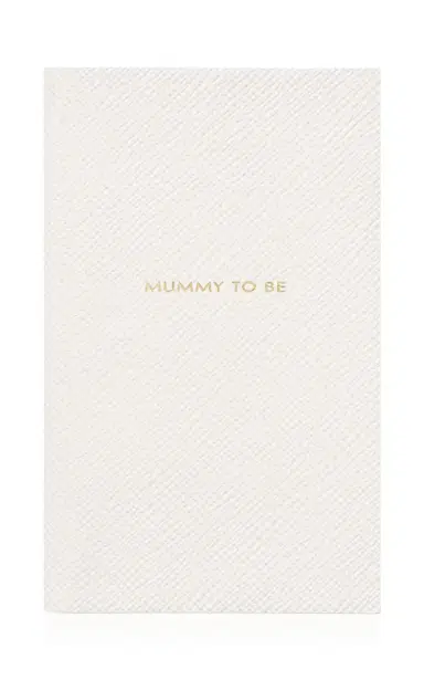Smythson Mummy To Be Panama Leather Notebook | Thumbnail 5 Smythson Mummy To Be Panama Leather Notebook | Thumbnail 5