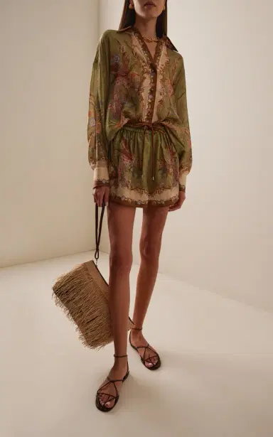 Zimmermann Indra Silk Shirt | Thumbnail 3 Zimmermann Indra Silk Shirt | Thumbnail 3