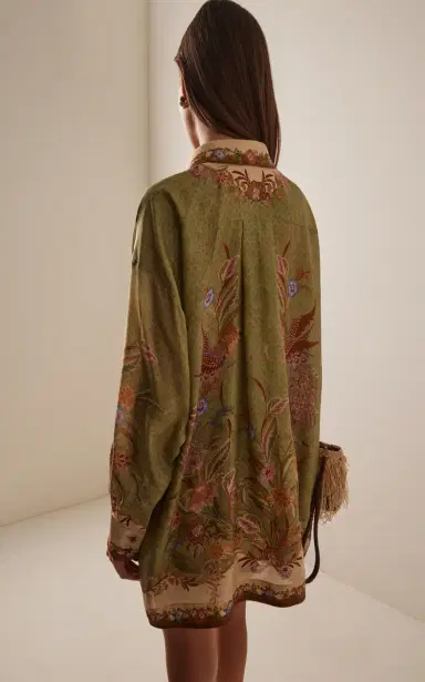 Zimmermann Indra Silk Shirt | Thumbnail 4 Zimmermann Indra Silk Shirt | Thumbnail 4