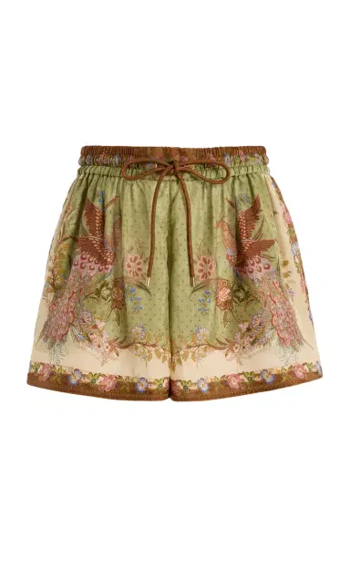 Zimmermann Indra Silk Shorts | Thumbnail 6 Zimmermann Indra Silk Shorts | Thumbnail 6