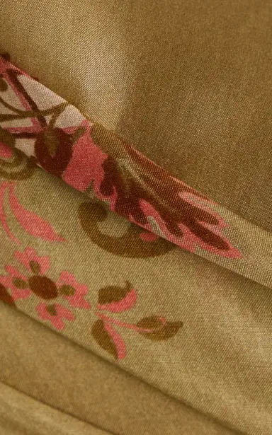 Zimmermann Aster Scarf-Detailed Silk Midi Dress | Thumbnail 5 Zimmermann Aster Scarf-Detailed Silk Midi Dress | Thumbnail 5