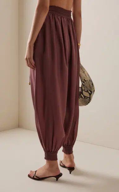 Zimmermann Aster Silk Harem Pants | Thumbnail 4 Zimmermann Aster Silk Harem Pants | Thumbnail 4
