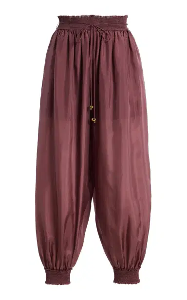 Zimmermann Aster Silk Harem Pants | Thumbnail 1 Zimmermann Aster Silk Harem Pants | Thumbnail 1