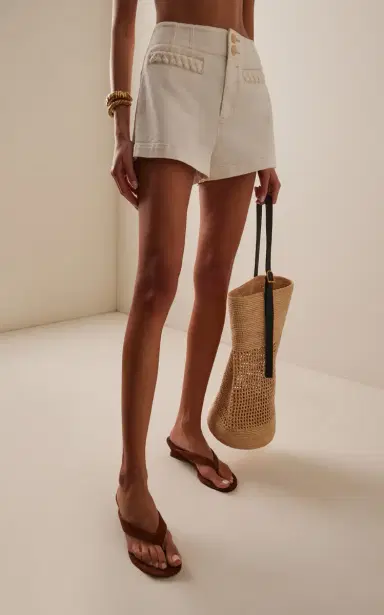 Zimmermann Roselight High-Rise Shorts | Thumbnail 3 Zimmermann Roselight High-Rise Shorts | Thumbnail 3