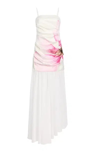 Significant Other Jamila Floral Satin Gown | Thumbnail 1 Significant Other Jamila Floral Satin Gown | Thumbnail 1