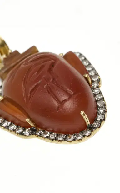 Sylva & Cie Ibis Ancient Egyptian Heart Amulet Pendant | Thumbnail 3 Sylva & Cie Ibis Ancient Egyptian Heart Amulet Pendant | Thumbnail 3