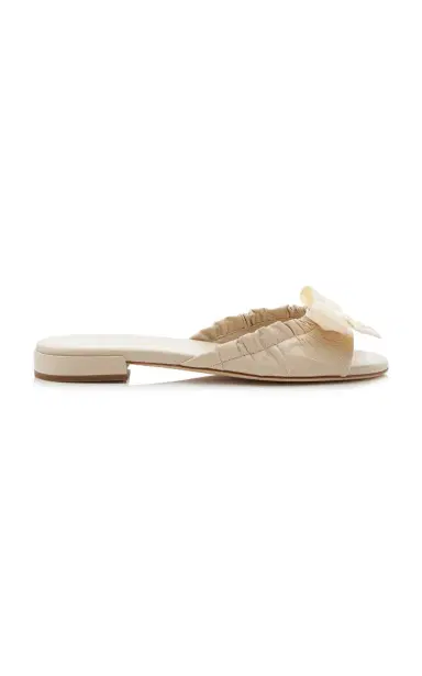 Prada Grosgrain-Trimmed Leather Sandals | Thumbnail 6 Prada Grosgrain-Trimmed Leather Sandals | Thumbnail 6