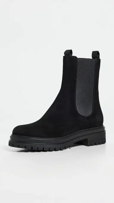 Gianvito Rossi Chester Suede Boots Black | Thumbnail 2 Gianvito Rossi Chester Suede Boots Black | Thumbnail 2