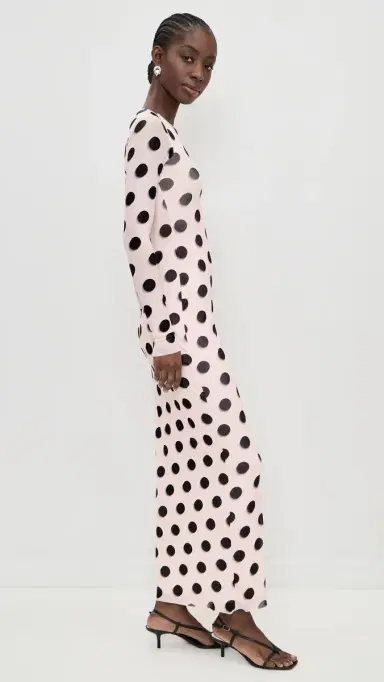 AFRM Didi Dress Rose Blur Dot | Thumbnail 4 AFRM Didi Dress Rose Blur Dot | Thumbnail 4