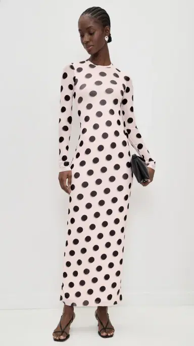 AFRM Didi Dress Rose Blur Dot | Thumbnail 5 AFRM Didi Dress Rose Blur Dot | Thumbnail 5