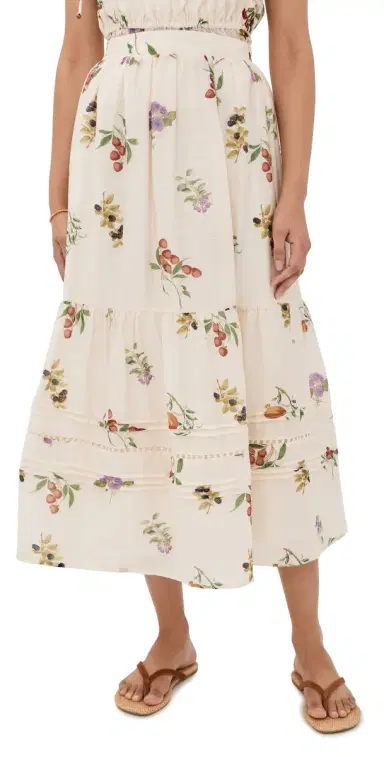 En Saison Tusla Maxi Skirt Multi | Thumbnail 1 En Saison Tusla Maxi Skirt Multi | Thumbnail 1