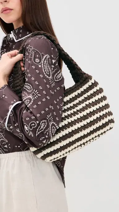 Binge Knitting Valentina Shoulder Bag Sandy Combo One Size | Thumbnail 3 Binge Knitting Valentina Shoulder Bag Sandy Combo One Size | Thumbnail 3