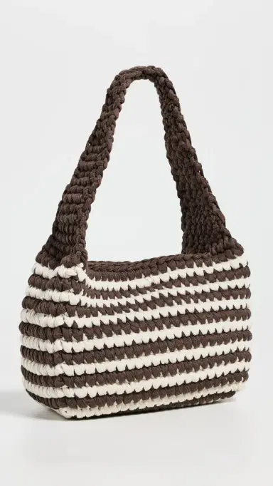 Binge Knitting Valentina Shoulder Bag Sandy Combo One Size | Thumbnail 4 Binge Knitting Valentina Shoulder Bag Sandy Combo One Size | Thumbnail 4
