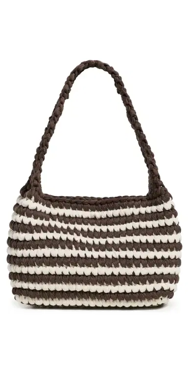 Binge Knitting Valentina Shoulder Bag Sandy Combo One Size | Thumbnail 1 Binge Knitting Valentina Shoulder Bag Sandy Combo One Size | Thumbnail 1