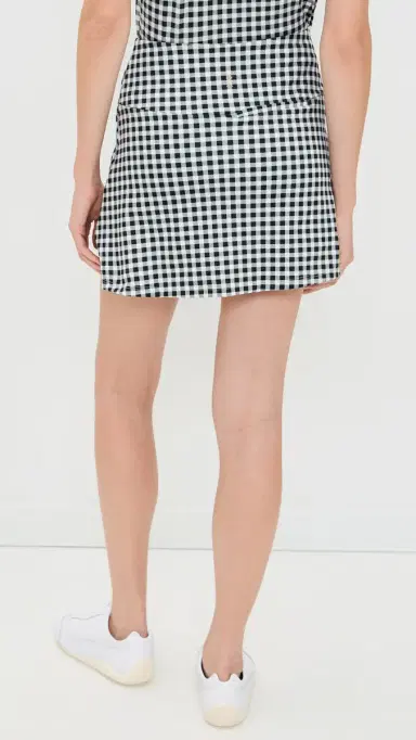 Rhone Course To Court port kort Black Gingham | Thumbnail 3 Rhone Course To Court port kort Black Gingham | Thumbnail 3