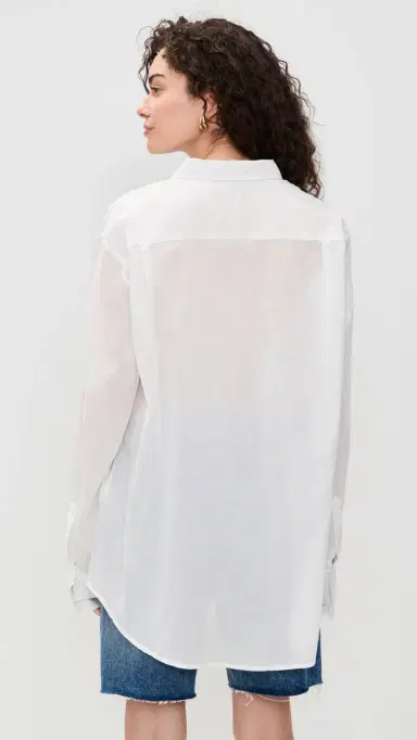 Coniglio Palm Beach Business Casual Button Down Shirt White w/ Palm Deep Periwinkle One Size | Thumbnail 3 Coniglio Palm Beach Business Casual Button Down Shirt White w/ Palm Deep Periwinkle One Size | Thumbnail 3