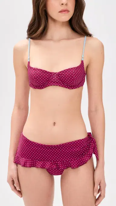 Frankies Bikinis Cola Bikini Top Tuscany S | Thumbnail 5 Frankies Bikinis Cola Bikini Top Tuscany S | Thumbnail 5