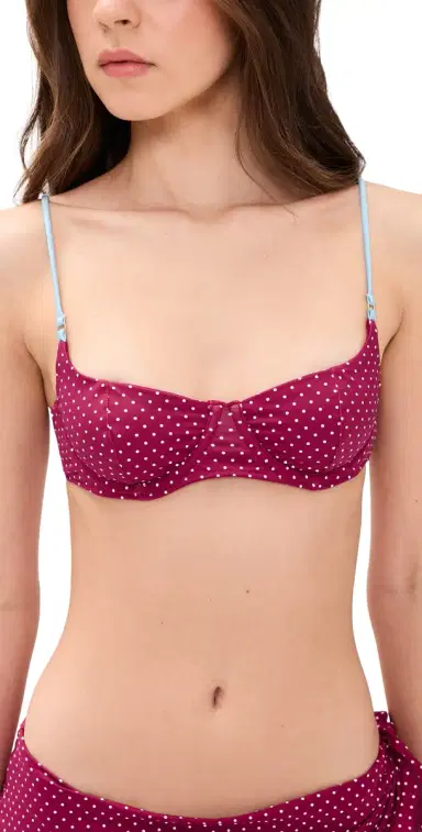 Frankies Bikinis Cola Bikini Top Tuscany S | Thumbnail 1 Frankies Bikinis Cola Bikini Top Tuscany S | Thumbnail 1