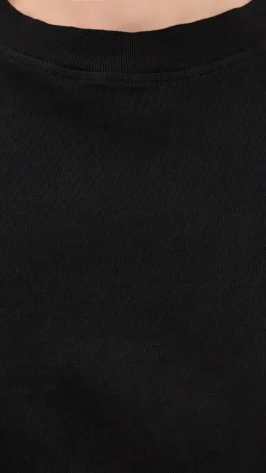Cotton Citizen The Tokyo Crop Tee Jet Black | Thumbnail 6 Cotton Citizen The Tokyo Crop Tee Jet Black | Thumbnail 6