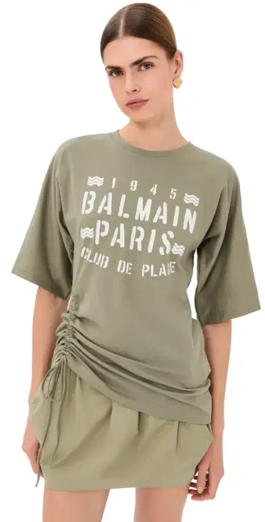 Balmain Club 45 Jersey Tee auge/Beige Clair | Thumbnail 1 Balmain Club 45 Jersey Tee auge/Beige Clair | Thumbnail 1