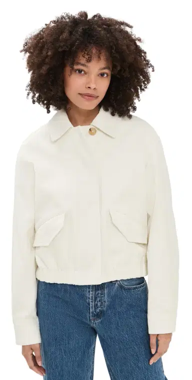 Vince Cotton Bomber Jacket | Thumbnail 1 Vince Cotton Bomber Jacket | Thumbnail 1