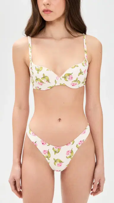 Frankies Bikinis Cherish Bikini Top Cherry Picked | Thumbnail 5 Frankies Bikinis Cherish Bikini Top Cherry Picked | Thumbnail 5
