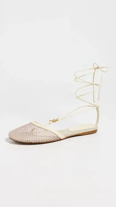 Farm Rio Sea Lace Up Mules | Thumbnail 2 Farm Rio Sea Lace Up Mules | Thumbnail 2