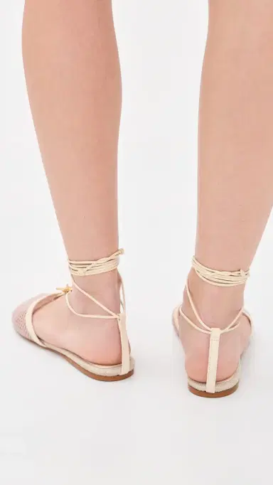 Farm Rio Sea Lace Up Mules | Thumbnail 4 Farm Rio Sea Lace Up Mules | Thumbnail 4