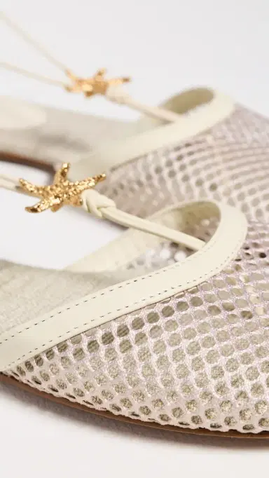 Farm Rio Sea Lace Up Mules | Thumbnail 6 Farm Rio Sea Lace Up Mules | Thumbnail 6