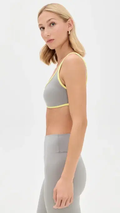 FORM Curved Hem Bra Slate/Lemon L | Thumbnail 4 FORM Curved Hem Bra Slate/Lemon L | Thumbnail 4
