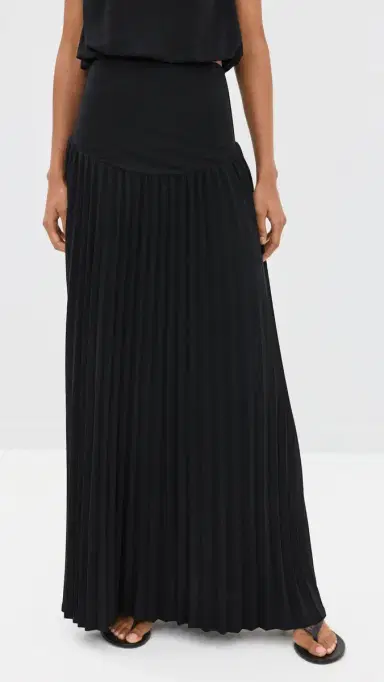 Lioness Field of Dreams Maxi Skirt Onyx | Thumbnail 2 Lioness Field of Dreams Maxi Skirt Onyx | Thumbnail 2