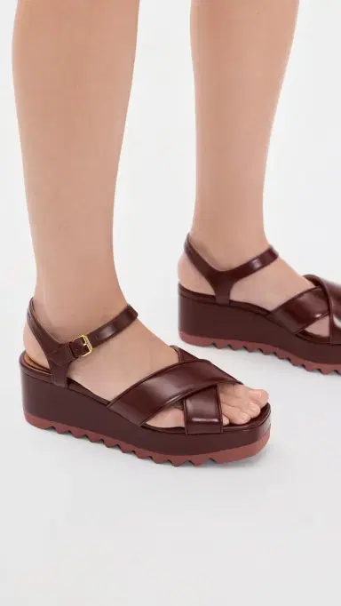 Stella McCartney Elyse Crisscross Sandals | Thumbnail 3 Stella McCartney Elyse Crisscross Sandals | Thumbnail 3