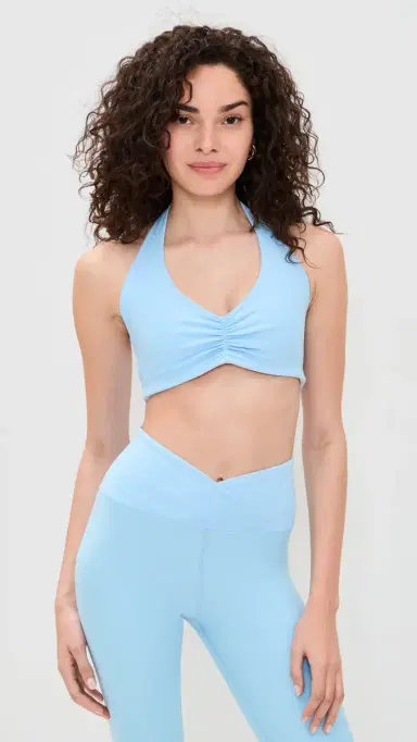 Year of Ours Stretch Halter ports Bra ky | Thumbnail 2 Year of Ours Stretch Halter ports Bra ky | Thumbnail 2