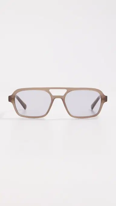 Luv Lou The Dusty Sunglasses Mushroom One Size | Thumbnail 2 Luv Lou The Dusty Sunglasses Mushroom One Size | Thumbnail 2