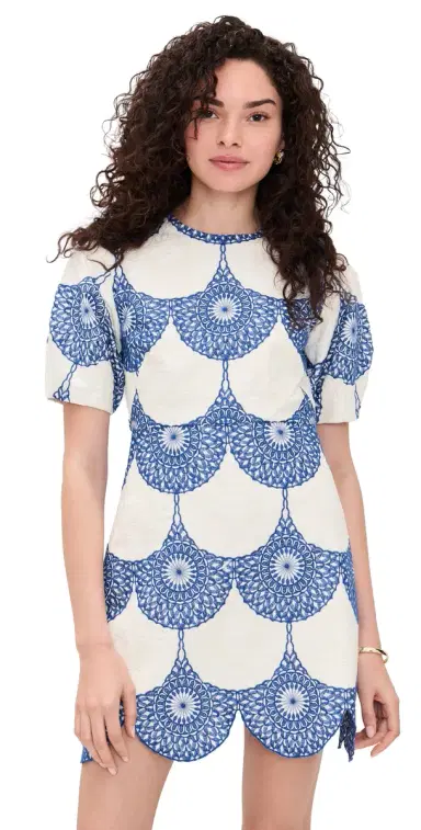 Hunter Bell Harmony Dress Seabreeze Medallion | Thumbnail 1 Hunter Bell Harmony Dress Seabreeze Medallion | Thumbnail 1