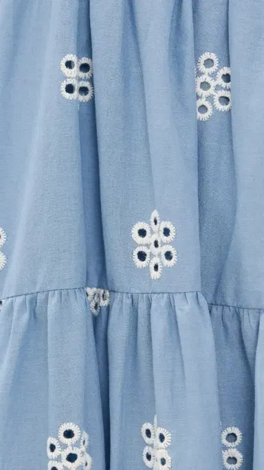 MISA ouka Dress Periwinkle Scallop | Thumbnail 6 MISA ouka Dress Periwinkle Scallop | Thumbnail 6