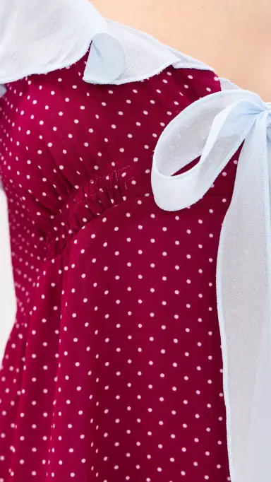 Frankies Bikinis Picnic Hour Chiffon Mini Dress Tuscany | Thumbnail 6 Frankies Bikinis Picnic Hour Chiffon Mini Dress Tuscany | Thumbnail 6