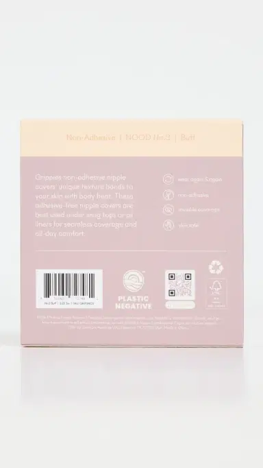 NOOD New York No Show Grippies Non Adhesive Covers No.3 Buff | Thumbnail 4 NOOD New York No Show Grippies Non Adhesive Covers No.3 Buff | Thumbnail 4